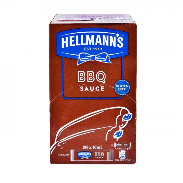Σάλτσα HELLMANN'S BBQ σε μερίδες (198x10ml) 