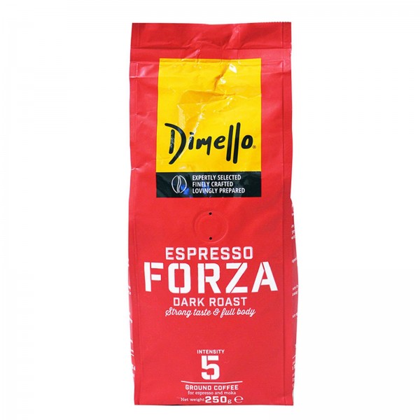 Καφές DIMELLO espresso forza αλεσμένος (250γρ)