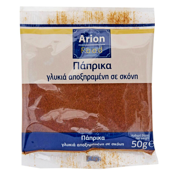 Πάπρικα ARION FOOD γλυκιά σε σκόνη (50g)