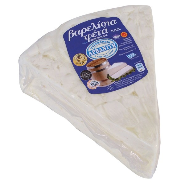 Τυρί ΑΡΒΑΝΙΤΗ φέτα βαρελίσια (~1,5kg)