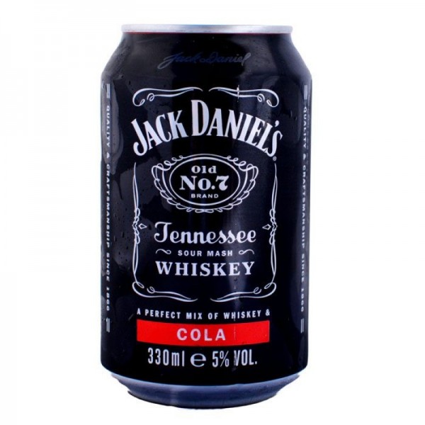 Jack Daniels & Cola 330ml